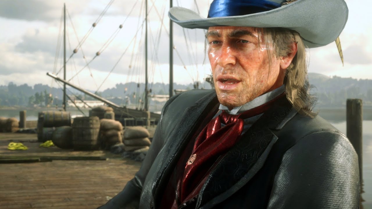 I love this moment how suddenly Arthur changed his mind - Red Dead ...