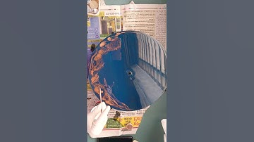 resin watch short tutorial #resin #art #satisfying #resinart #diy #resinclock #shorts #youtube