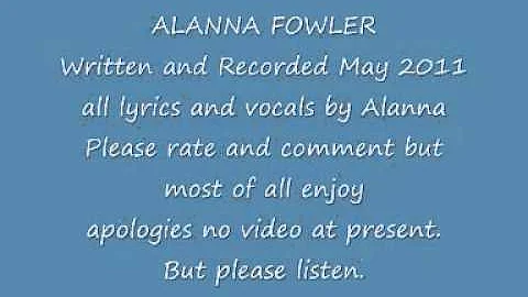 Alanna Fowler Singing her new song,Changes.