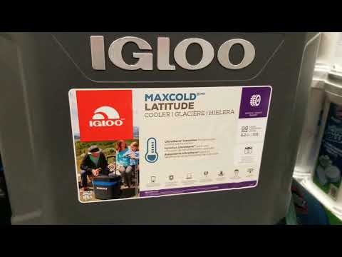 igloo maxcold 62 qt wheeled cooler