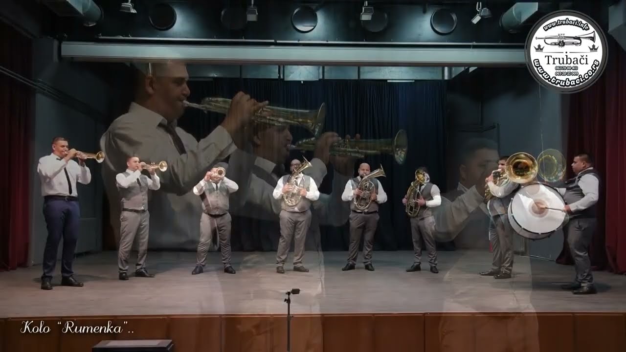 Kolo Rumenka - Trubači uživo, Narodno kolo