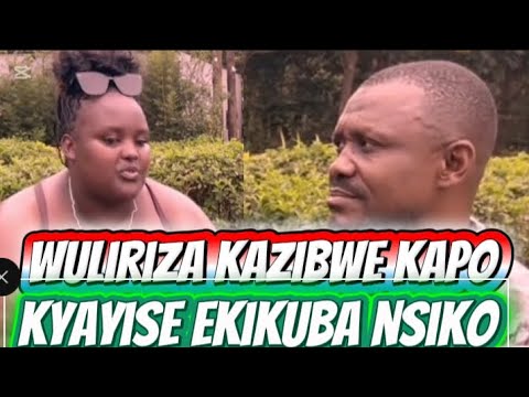 Kazibwe Kapo Wuliriza Kyayita Ekikuba Nsiko