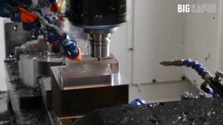 Dynamic Milling and Steep Ramping on a Fanuc Robodrill
