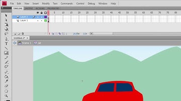 Moving Car Animation in Adobe Flash (Adobe Animate)