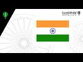 CorelDRAW tutorial - how to make the National Flag of India / Indian Flag