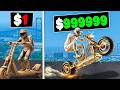 $1 to $1,000,000,000 SCOOTER in GTA 5!