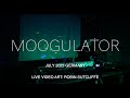 Moogulator  live music performance ea party july 2023 germany  live art robin sutcliffe