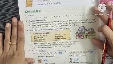 Class 3 maths: Lesson 11 Money (exercise 11 B and 11 C