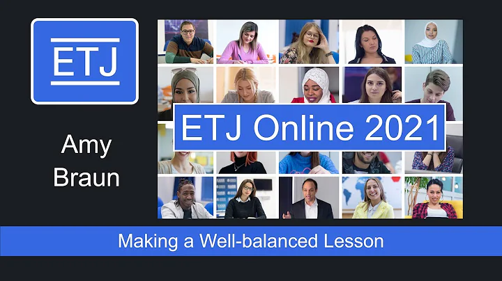 Amy Braun: Making a Well-balanced Lesson (Kinderga...