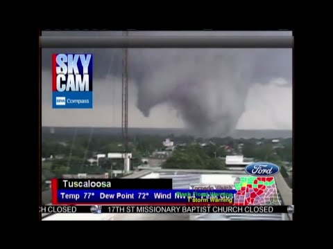 Tuscaloosa Tornado 4-27-2011 James Spann, Jason Si...