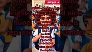 Navodaya Class 6 Maths | Place Value Question | JNVST Arithmetic Test | Mock Tests | Preparation