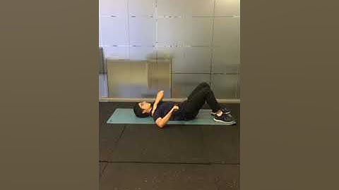 Supine Eccentric Shoulder External Rotation