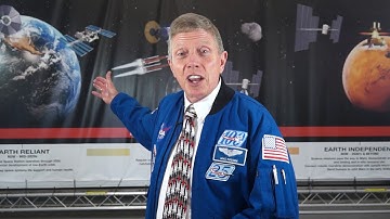 FIRST RGV - Col Michael Fossum - Kick Off Video 2018 for FIRST Lego League Into Orbit