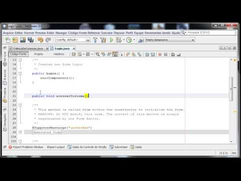 Login e Senha JAVA + MYSQL By Danilo Caldas - YouTube