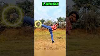 Goku Spin Back Side Kick 👊💪 #goku #backkick #tutorial #viral #trending #shorts #youtubeshorts