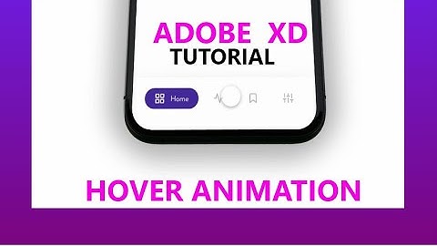 Hover Button animation in Adobe Xd Tutorial !!auto animate!!