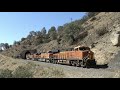 4K: TEHACHAPI TRAINS PART 1 (JULY 2021)