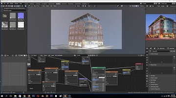 modeling an apartment building in blender 2 8 and texturing building asset