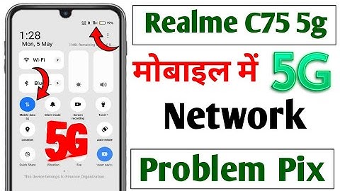 Realme c75 5g Mobile Me 5g Network Problem Pix || 5g Network Problem Solve 💯 2025 में