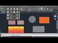 Hatch and Gradient Commands in CAD
