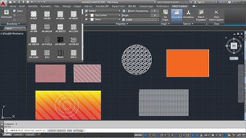 AutoCAD Hatch Command Tutorial Complete | AutoCAD Gradient Hatch