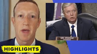 Facebook addiction! Lindsey Graham vs Zuckerberg (Congress questioning)