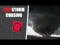 Live storm chasing arkansas tornado threat
