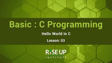 Basic : C Programming Tutorials | Hello World In C Bangla Tutorial 3