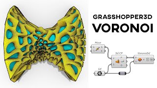 Rhino Grasshopper Voronoi Tutorial (Parametric Mesh)
