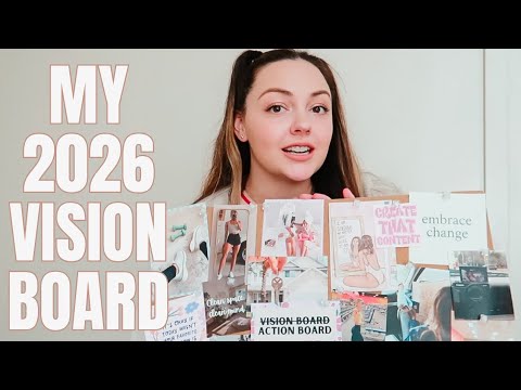 Making My 2026 Vision Board! | 2026 Goals - YouTube