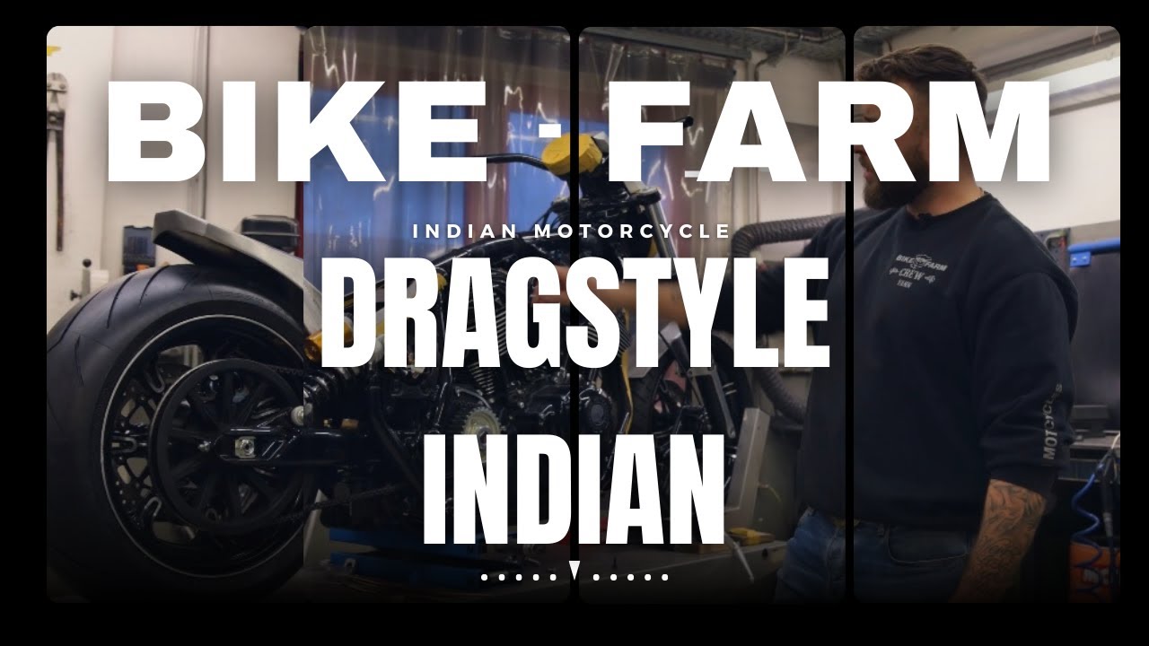 Bike Farm Melle - INDIAN Dragstyle / Custombike Messe!