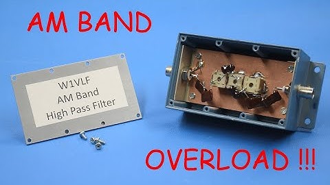 Prevent AM BAND Overload High Pass Filter