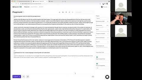 Working with GPT-3 by OpenAI