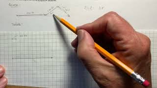 Example of Adding Displacement Vectors Graphically - A Physics Problem Solved