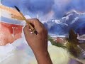 Paint landscape by nb gurung