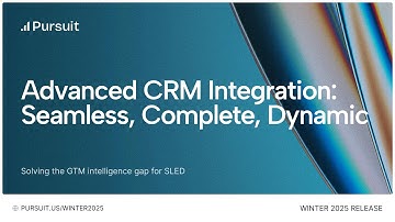 Advanced CRM Integration: Seamless, Complete, Dynamic