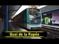 Metro station quai de la rape  paris   walkthrough 