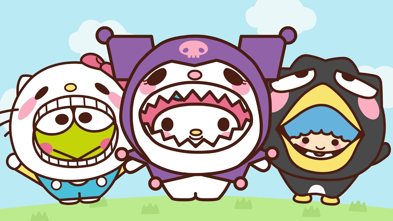 What if Kuromi eats My Melody eats Hello Kitty and so on? クロミ