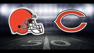 Cleveland Browns vs. Chicago Bears Live Game Play by Play Reaction