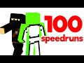 I Watched 100 Minecraft Speedruns, Here's What I Learned