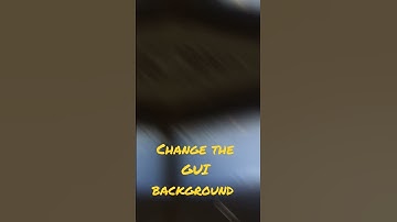 Change the GUI background #python #coding