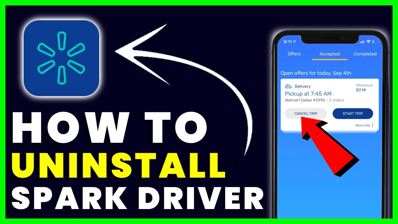 How To Delete Spark Driver Account