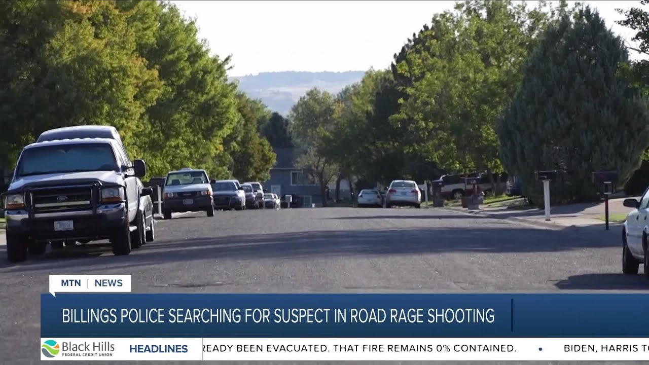 Billings police search for Heights road rage shooting suspect - YouTube