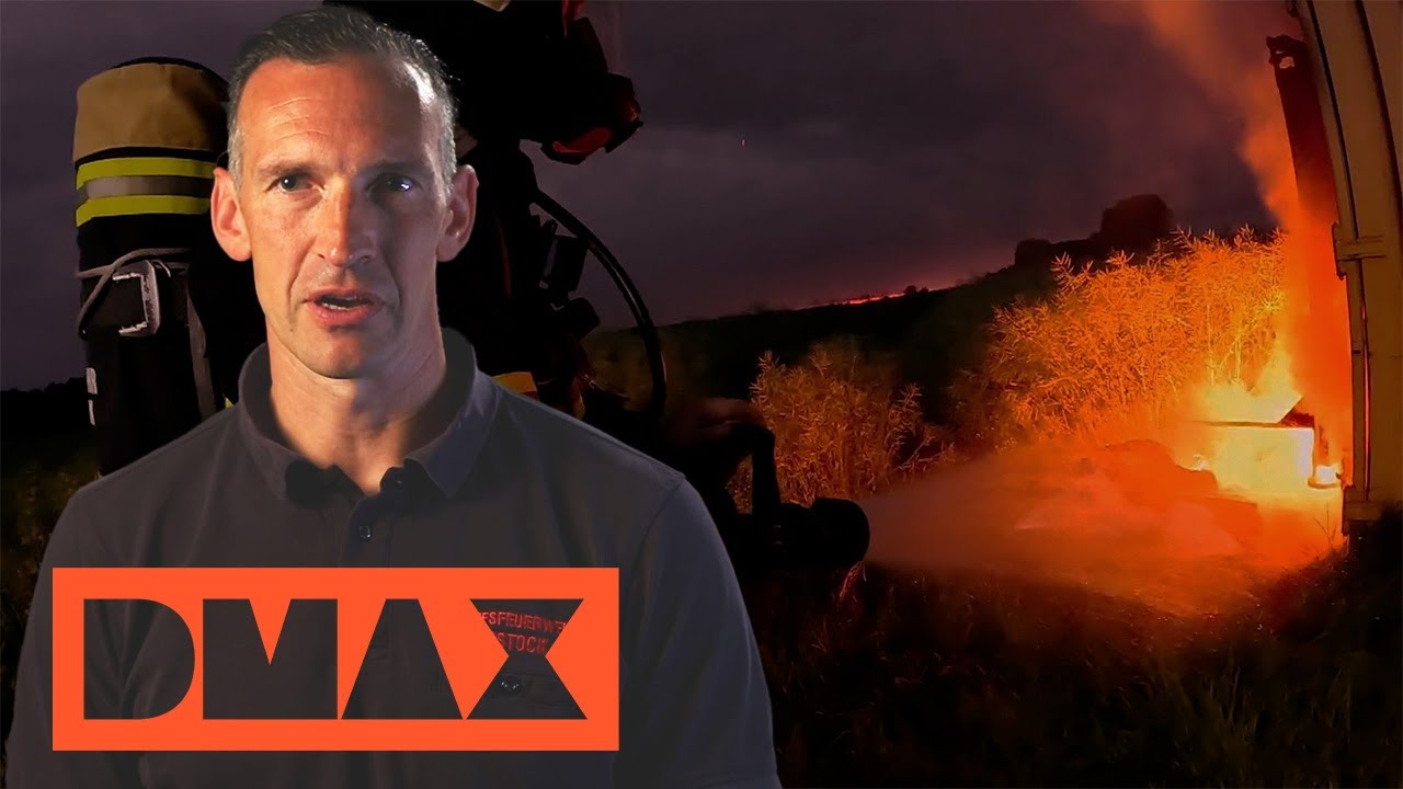 Container steht in Flammen! | Feuerwache 3 - Alarm in Rostock | DMAX Deutschland