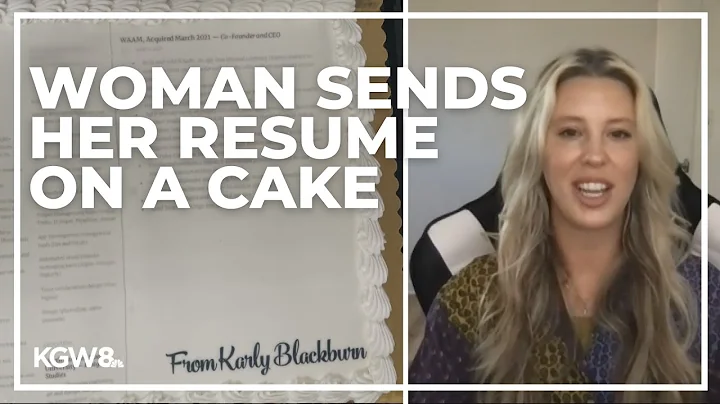 Nike receives resume printed on cake sent by North...