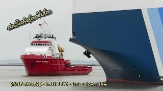 SHELF EXPRESS OUZN2 IMO 8521531 Emden Germany Multi purpose offshore vessel