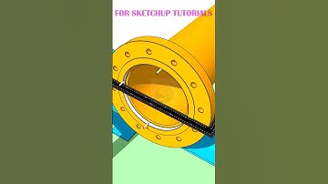 SLIP ON FLANGE FIT UP ON A PIPE #shorts  #engineering #pipesystem #engineeringfield
