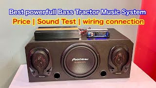 tractor music system | car amplifier 4 channel | pioneer subwoofer | pioneer speakers in car screenshot 4