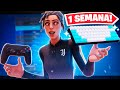 ME PASÉ A TECLADO por 1 SEMANA.. ¿ES MEJOR?  (Fortnite Capítulo 2)