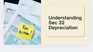 Direct tax/ca final/PGBP/Sec 32/depreciation